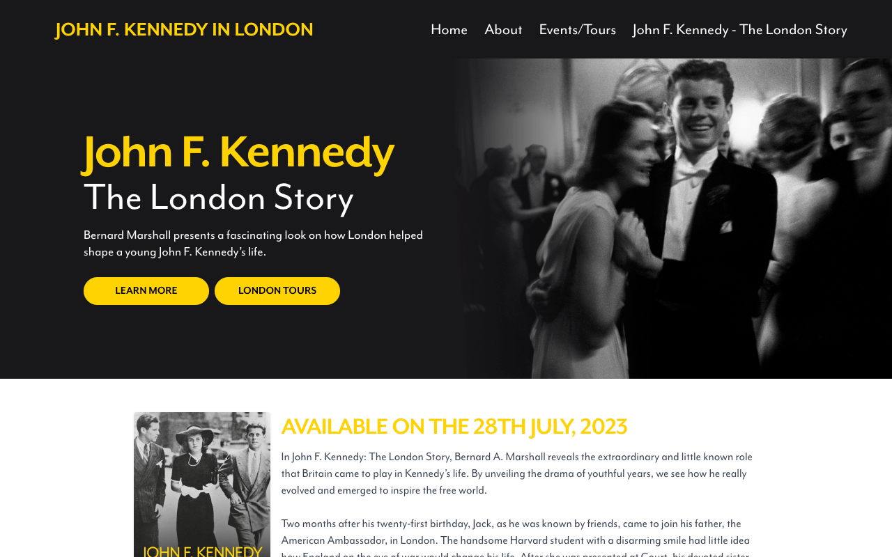 Bernard A. Marshall website preview