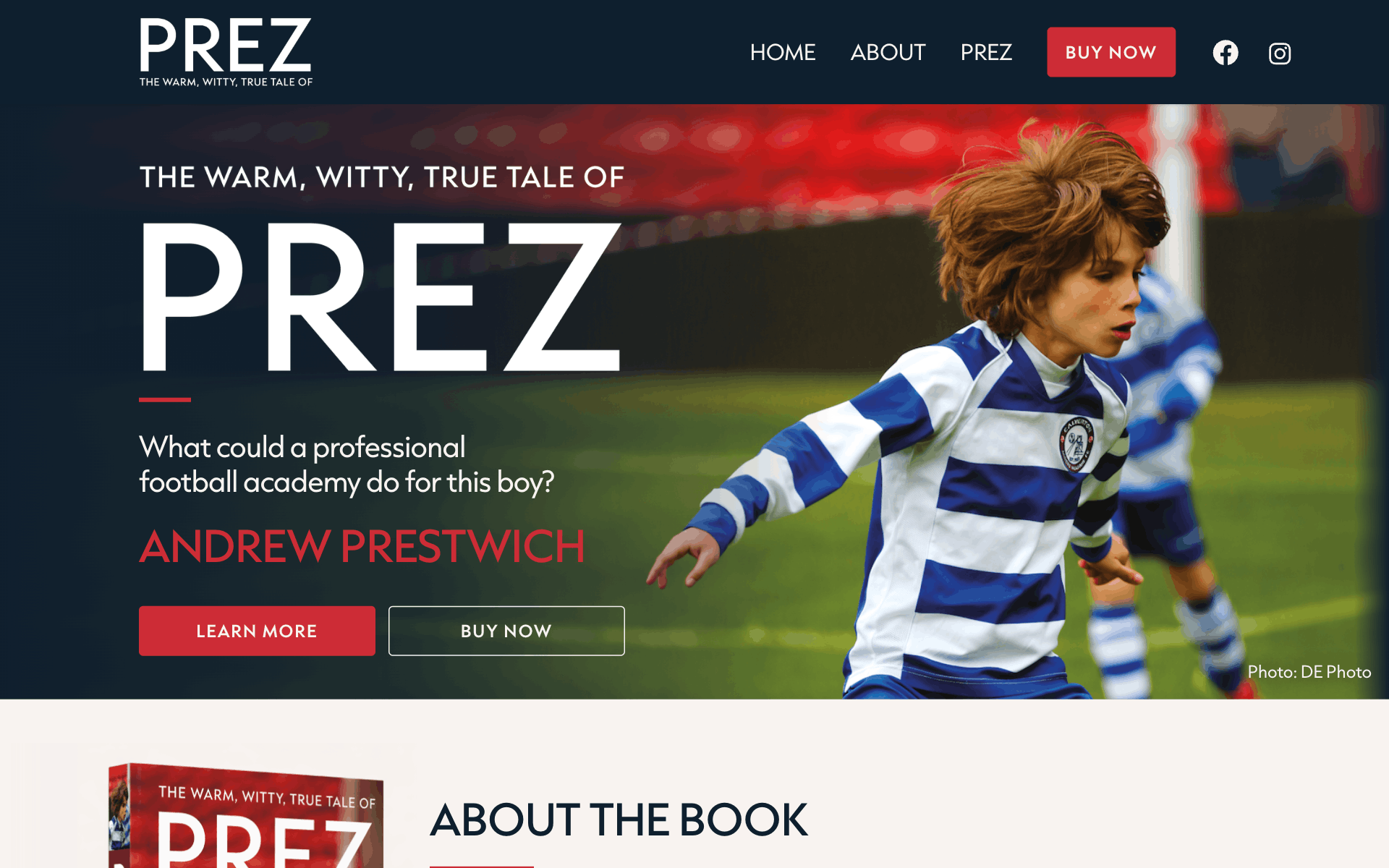 Andrew Prestwich website preview